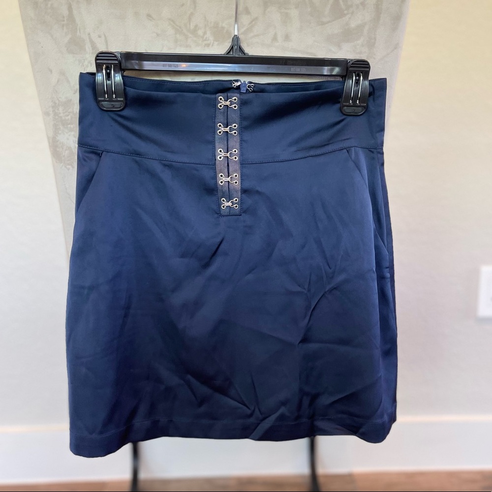 Boutique velvet skirt